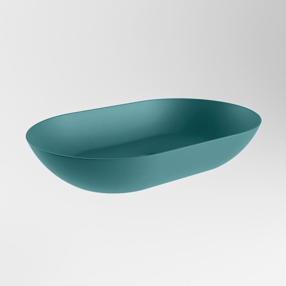 ONNI Lavabos sobre encimera solid surface 55cm color Smag / Smag ...