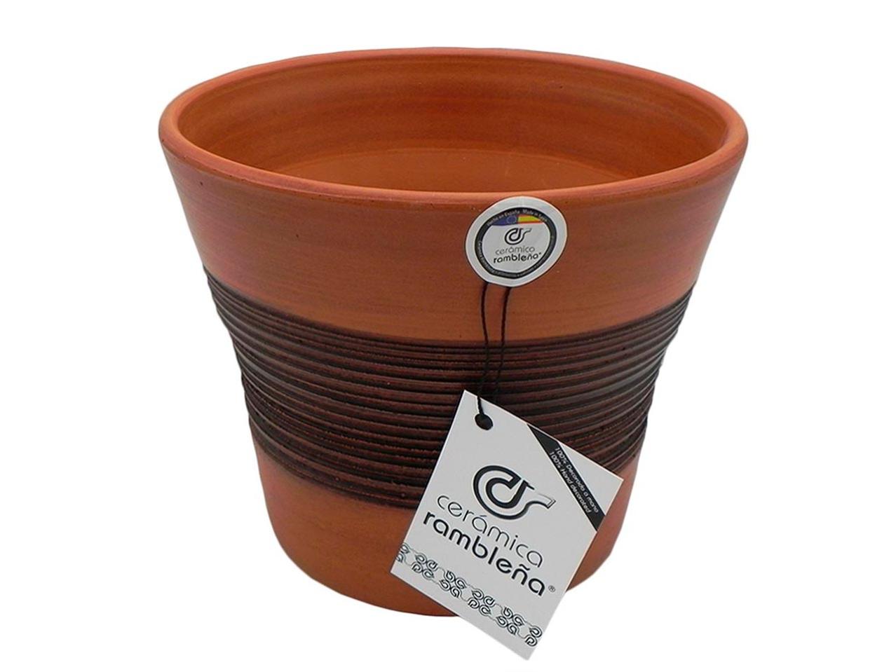 CERÁMIQUE RAMBLEÑA | Pot de fleur xxl | pot de fleur interieur | Pot de