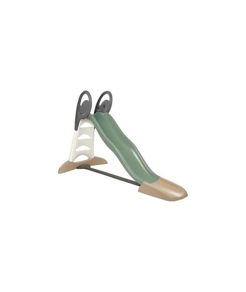 Toboggan XL SMOBY Life - Glisse 2,30m Double Vague, Enfant Dès 3 Ans, Plastique Recyclé, Anti-UV - 7600820304