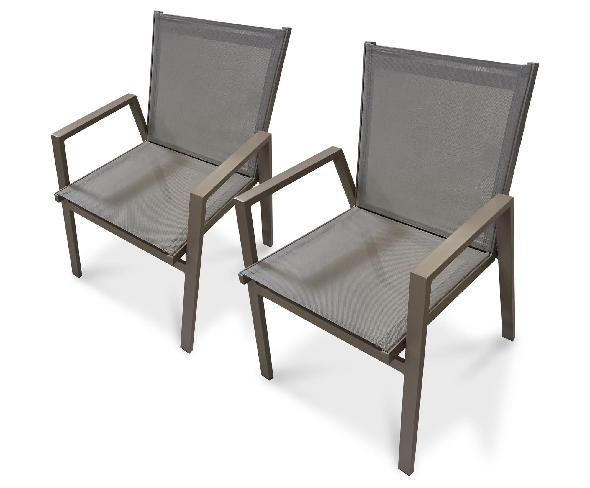Lot de 2 fauteuils de jardin FLORIDE | Leroy Merlin