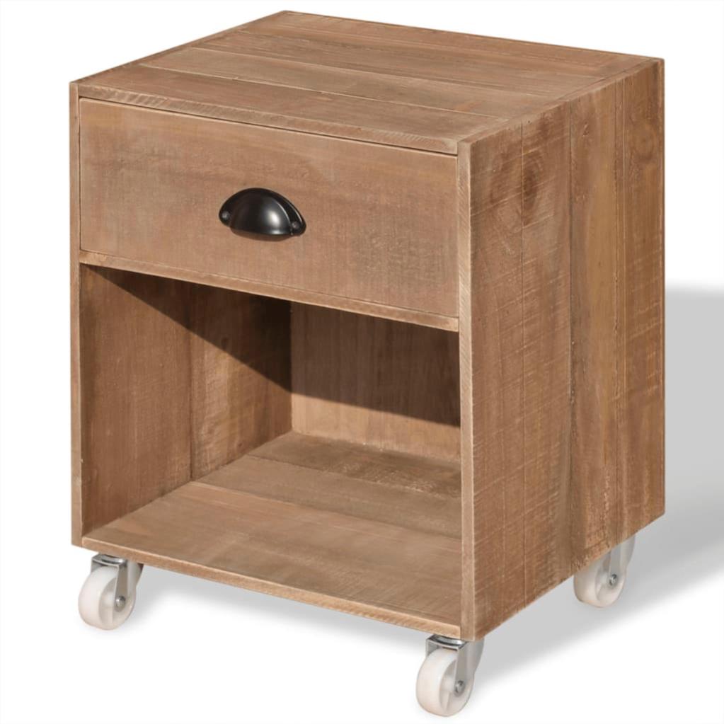Table de chevet en bois massif Bahan | Je commande ! | home24