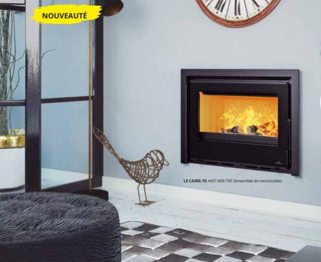 Insert cheminée à bois BOMA 70 12 KW avec turbine + 2 bouches — free download
