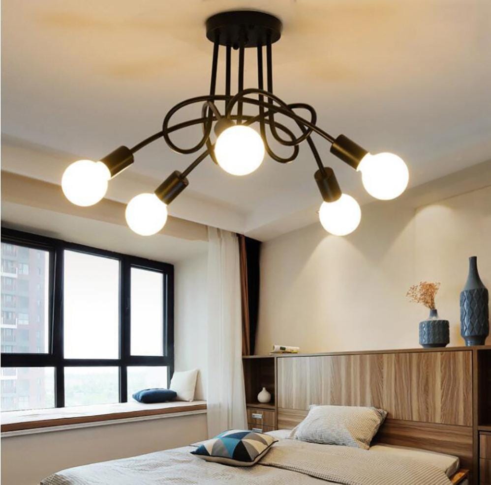 H.W.S LED Suspension En Verre Cristal Suspension Lustre Décoratif Lustre Moderne pour Villa Escaliers Salon Salle À Manger Chambre Lampe Intérieur (14 lumières, Assiette Carrée H.W.S LED Suspension En Verre Cristal Suspension Lustre Décoratif Lustre Moderne pour Villa Escaliers Salon Salle À Manger Chambre Lampe Intérieur (14 lumières, Assiette Carrée