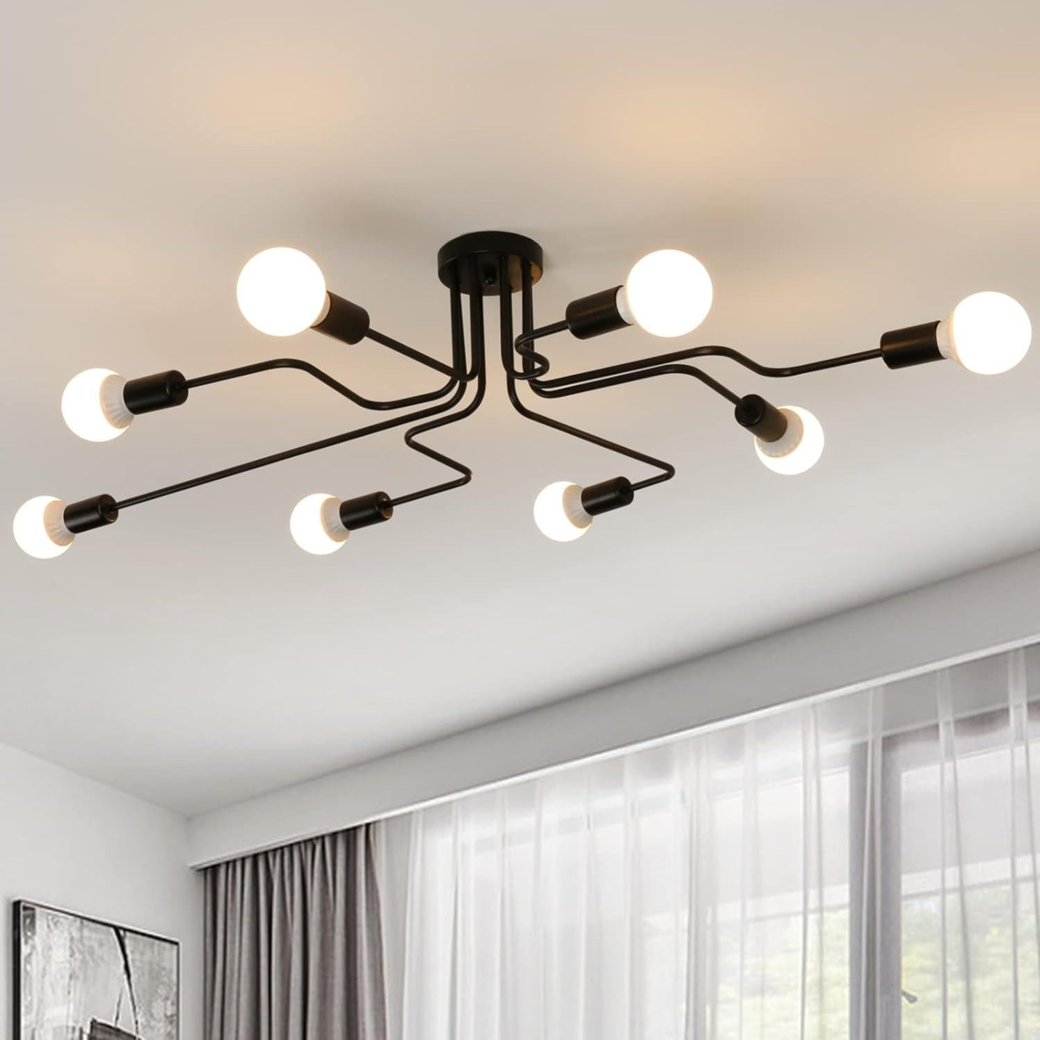 Support D'ampoule TOPINCN Culot E27 - Style Vintage, Rotation 180°, Pour Plafonnier Ou Mur, Couleur Au Choix