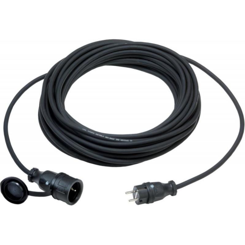 Rallonge électrique IP44 20m H07RN-F3G1.5 | Leroy Merlin