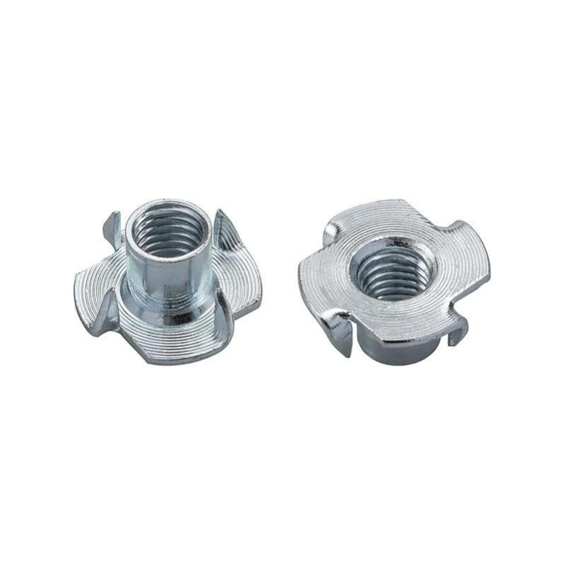 BYNYXI Tuerca De Clip De Rosca En Forma De B, M8 Tuerca Spire Clips De Velocidad Abrazadera Grapas Tornillo Tuercas Fijaciones Panel Kits Para Motocicleta Coche - 10 Unids