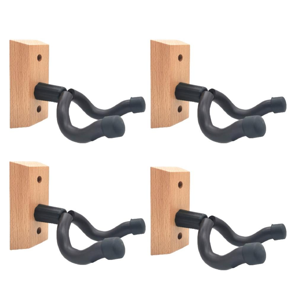 Support Mural Pour Guitare WiNGO WH-66 - Design Bois De Cerf, Pour Guitare Acoustique, électrique, Basse, Ukulélé