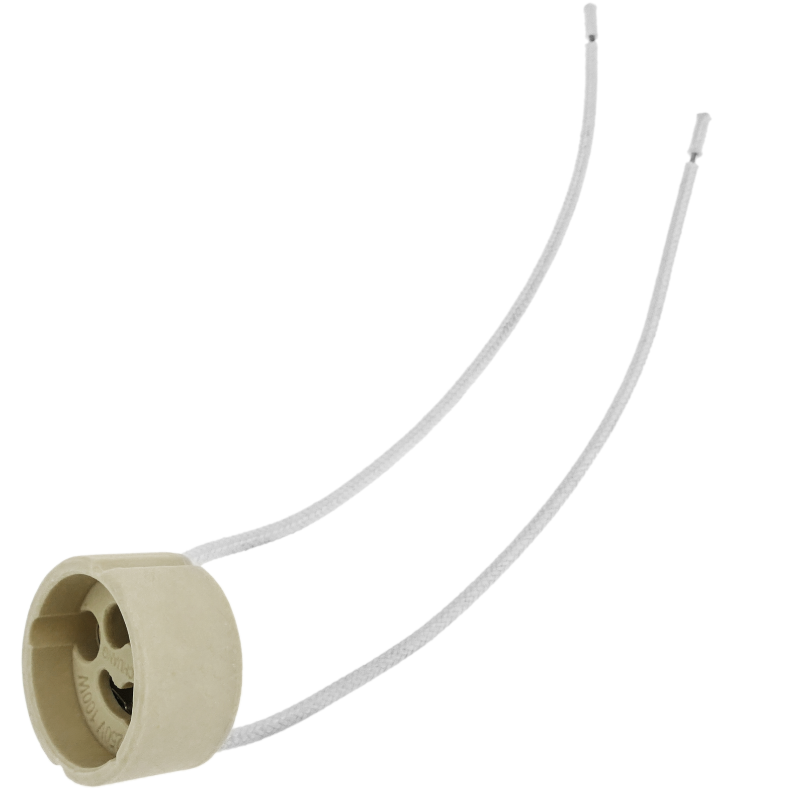 Prise GU10 GZ10 pour ampoule halogène 15cm Leroy Merlin