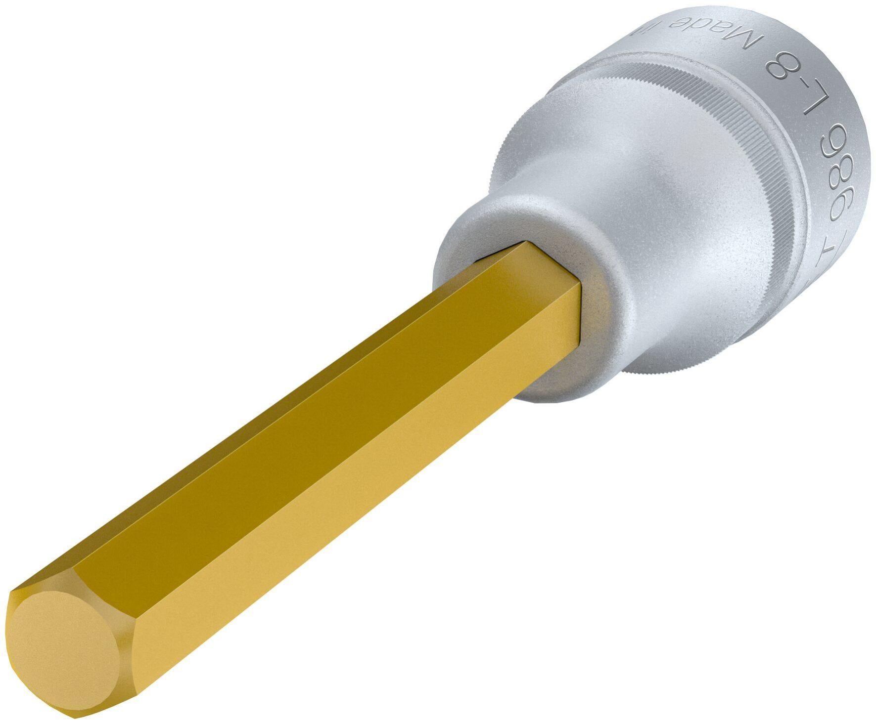 Douille HAZET 900-21 - Carré 12,5mm, Ouverture 21mm - Chrome Poli - Fabriqué En Allemagne