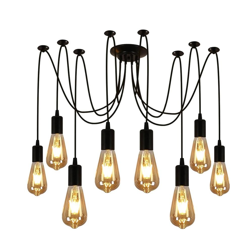 Produktbild von E27 Glühbirnenhalter Vintage Industrie-Look – Aus Bakelit, Schwarz, Retro Design