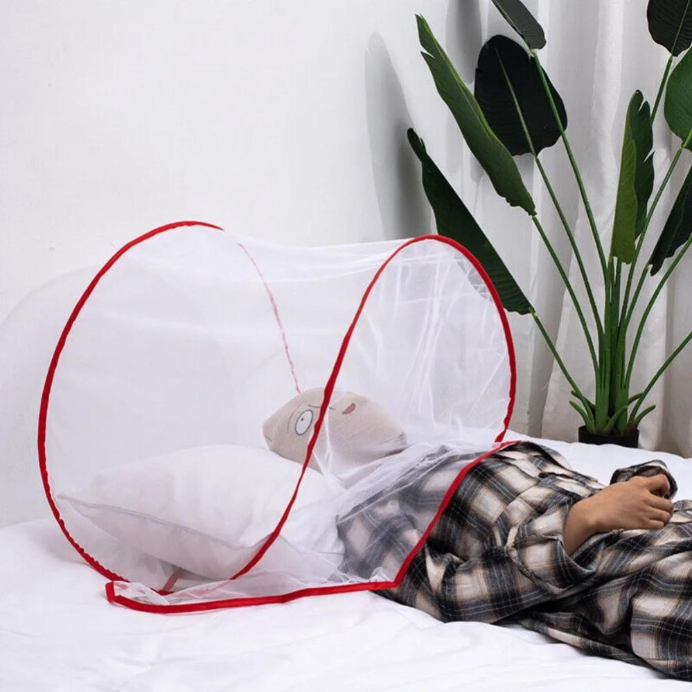 Moustiquaire De Tête Pliante - Anti-moustiques Camping - Nylon - 69g - Portable