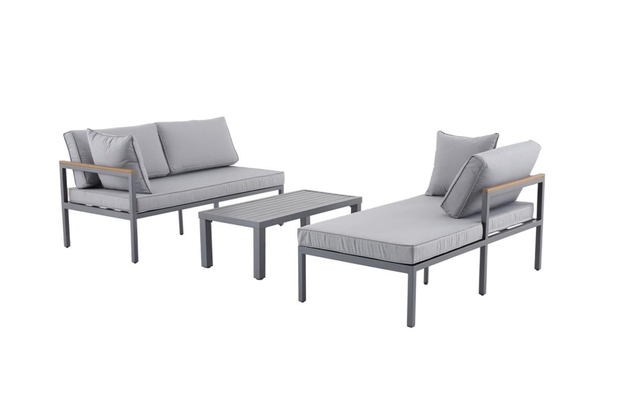 Salon de jardin modulable Mindelo 4 places Creador® | Leroy Merlin