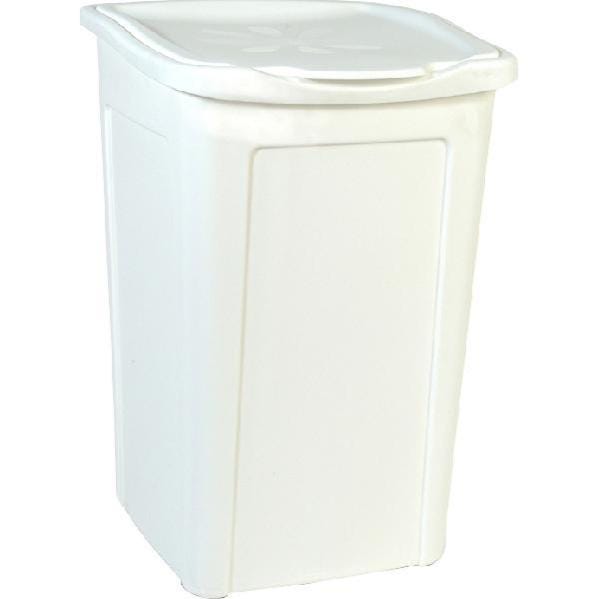 Portabiancheria Aperto PRIMV 50L - Bianco, Traforato, Aerazione Panni, Made In Italy - Foto 11