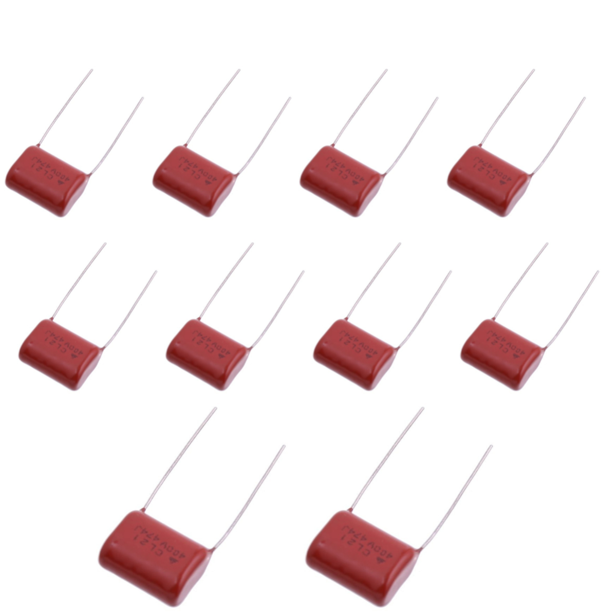 Lot De 10 Condensateurs Polarisés Philips 470µF 6,3V - Neufs Pour électronique
