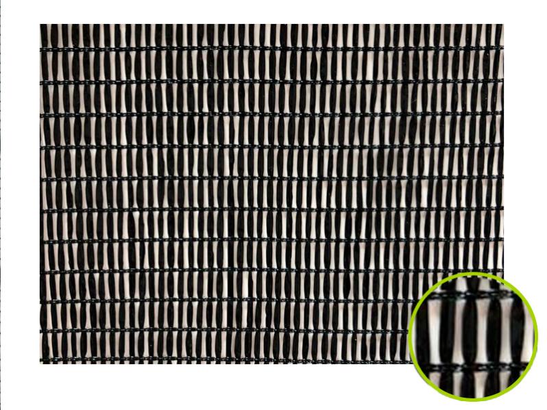 BONERVA Sichtschutznetz Schwarz – 2 X 100 M, Für Terrasse, Garten & Balkon