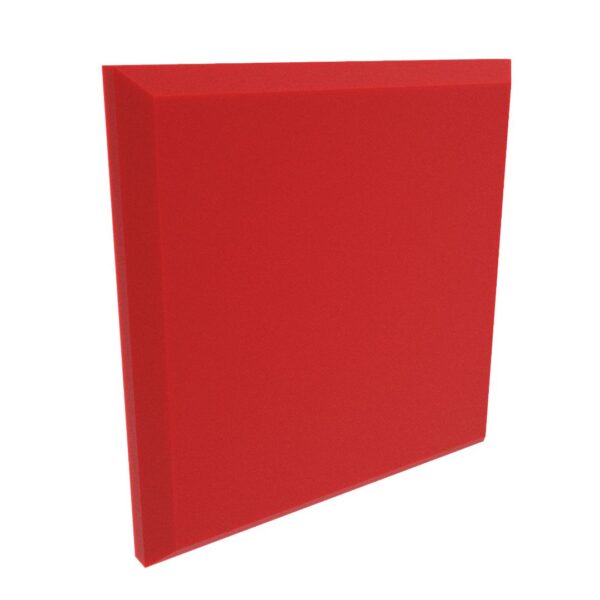 Pannelli fonoassorbenti elegance 50x50x5cm rosso