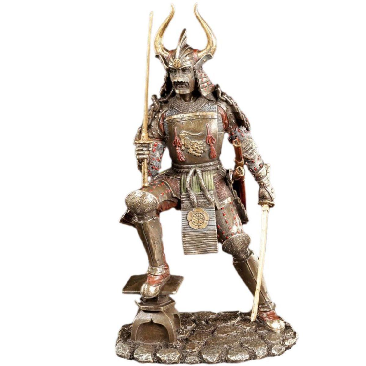 Statue Samurai Art aspect bronze | Leroy Merlin