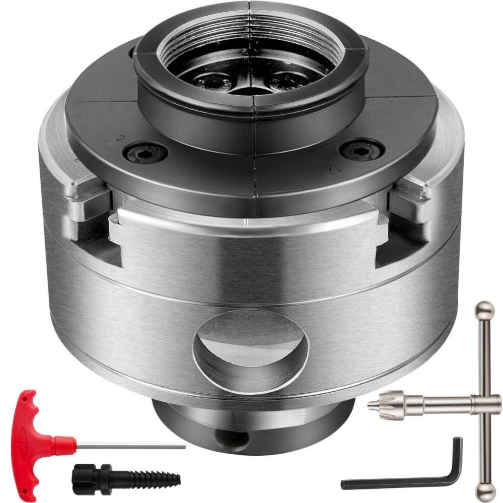 MANDRINO PER TORNIO AUTOSERRANTE ATTACCO MT2/3/4 TRAPANO A COLONNA CON CONDOLO - Foto 7