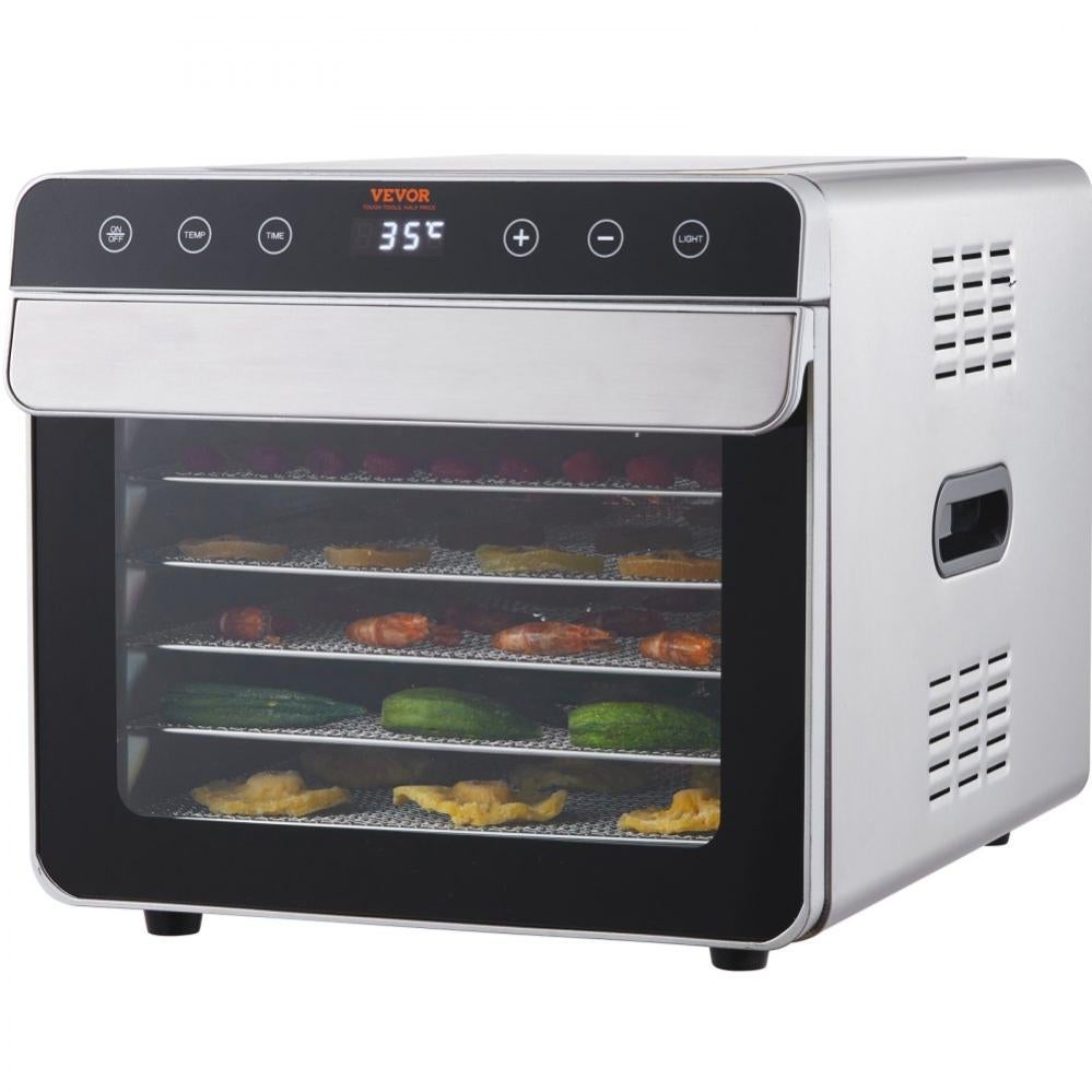 Set 7 Accessori Per Friggitrice Ad Aria In Acciaio Inox 304 – Griglia, Spiedini E Pennello – Adatto A Cestelli 3.7-9.5L - 2