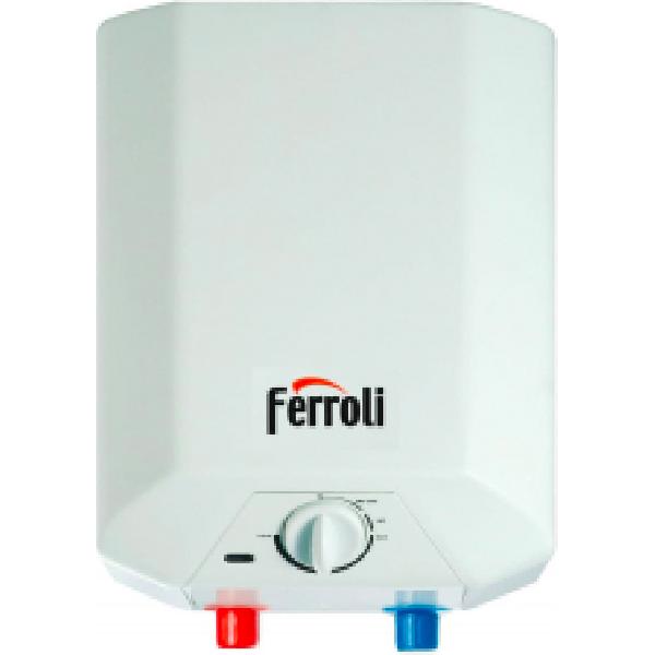 Ferroli GRWCXASA Scaldabagno Elettrico 5 Litri Scaldino Scaldacqua ad Accumulo Sopralavello