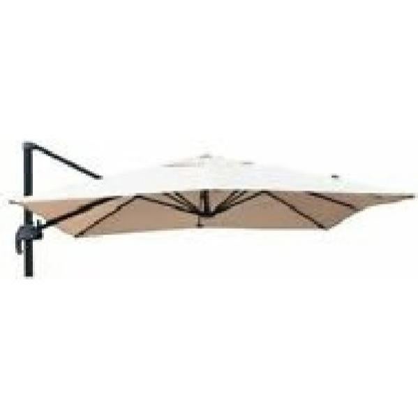 Tenda Di Ricambio Per Ombrellone Da Esterno 3m, Impermeabile E Antivento, Protezione UV, 6 Coste