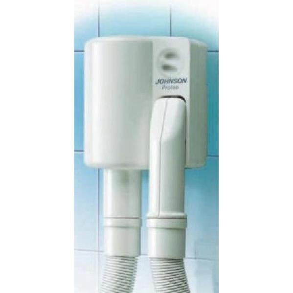 Rhinocerosdance Supporto per Asciugacapelli Montaggio a Parete Porta Asciugacapelli per Asciugacapelli per Camere da Letto Toilette Barbiere(Nero
