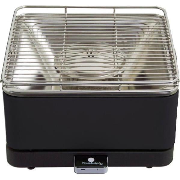 Barbecue A Carbone Carbonella 60x40cm Con Griglia Regolabile Su 3 Livelli Bauer 49237323