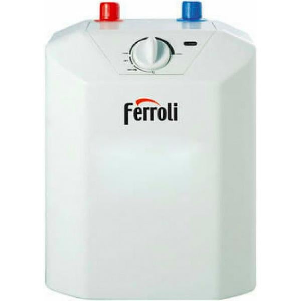 Ferroli GRWDXASA Scaldabagno Elettrico 5 Litri Scaldino Scaldacqua ad Accumulo Sottolavello