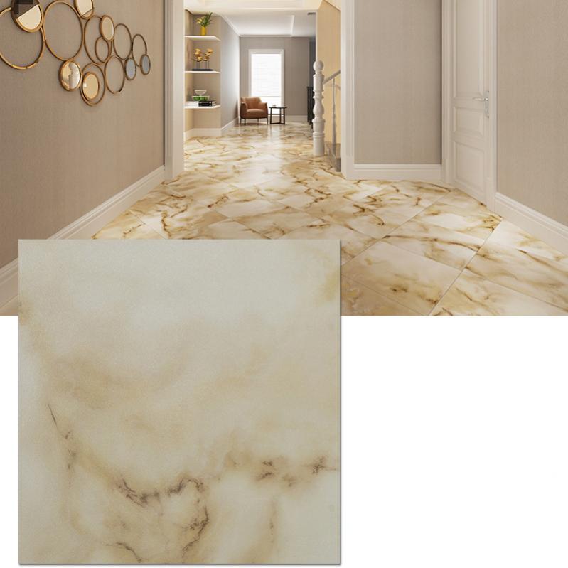 Pavimento PVC Autoadesivo 30x30 Cm - 54 Pezzi Per Cucina, Bagno (5 Mq), Antiscivolo