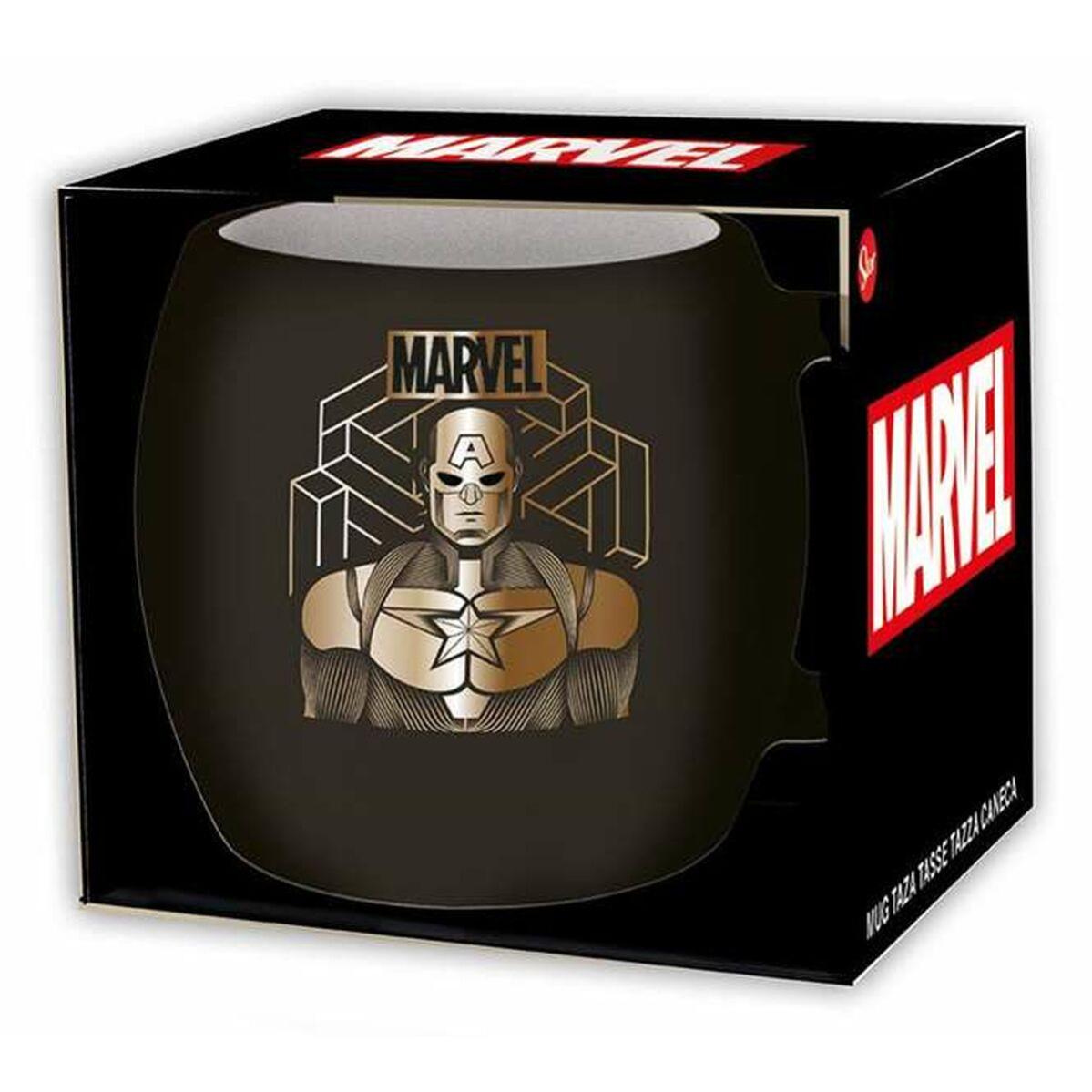 Stor Tazza Colazione In Ceramica 400 Ml Marvel, Design Ufficiale Con Personaggi Dei Fumetti, Idea Regalo Per Fan, Priva Di BPA, Altezza 9 Cm - 6
