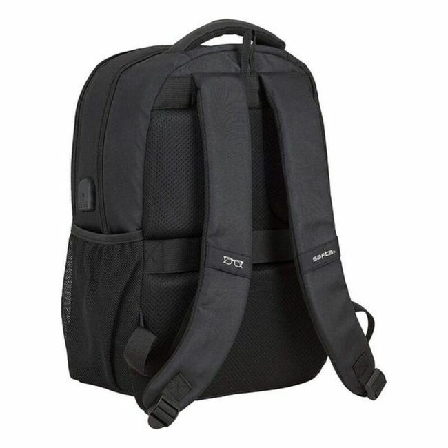 Mochila para Portatil Safta 14 1 Negro 28 x 42 x 16 cm Leroy Merlin