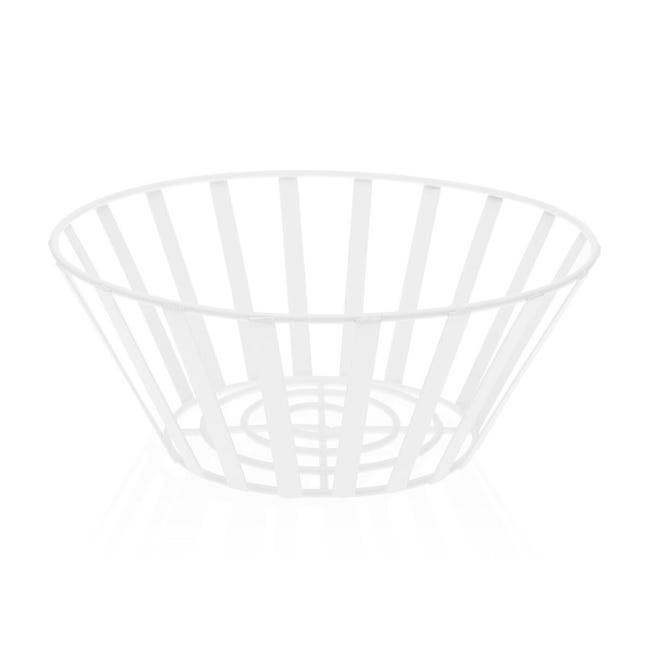 Portafrutta Girevole In Acciaio Inox - Design Europeo Moderno Per Cucina, Cestello Decorativo Con Rotazione 360° - Foto 2