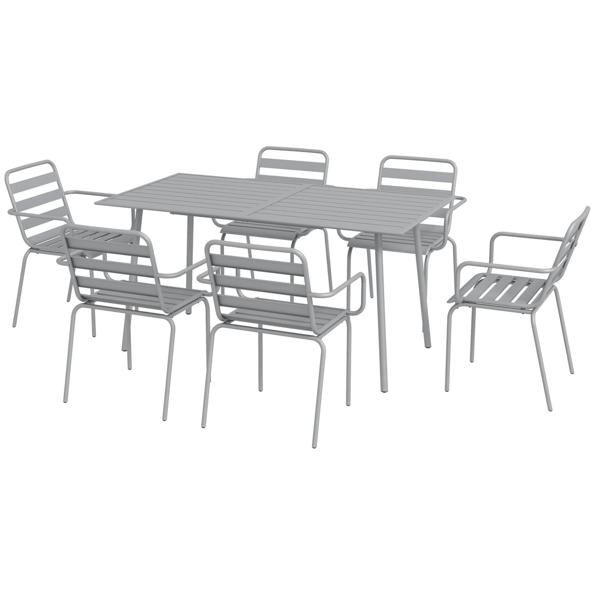 Ouligay Set di 6 cucchiai dosatori in acciaio inox, con scala