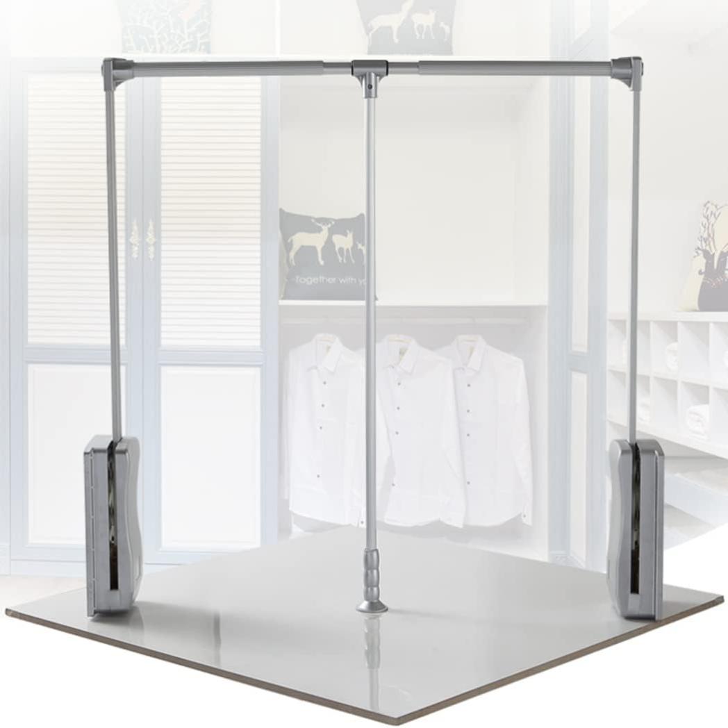 Barre Penderie Escamotable Tringle Coulissante Largeur De Barre