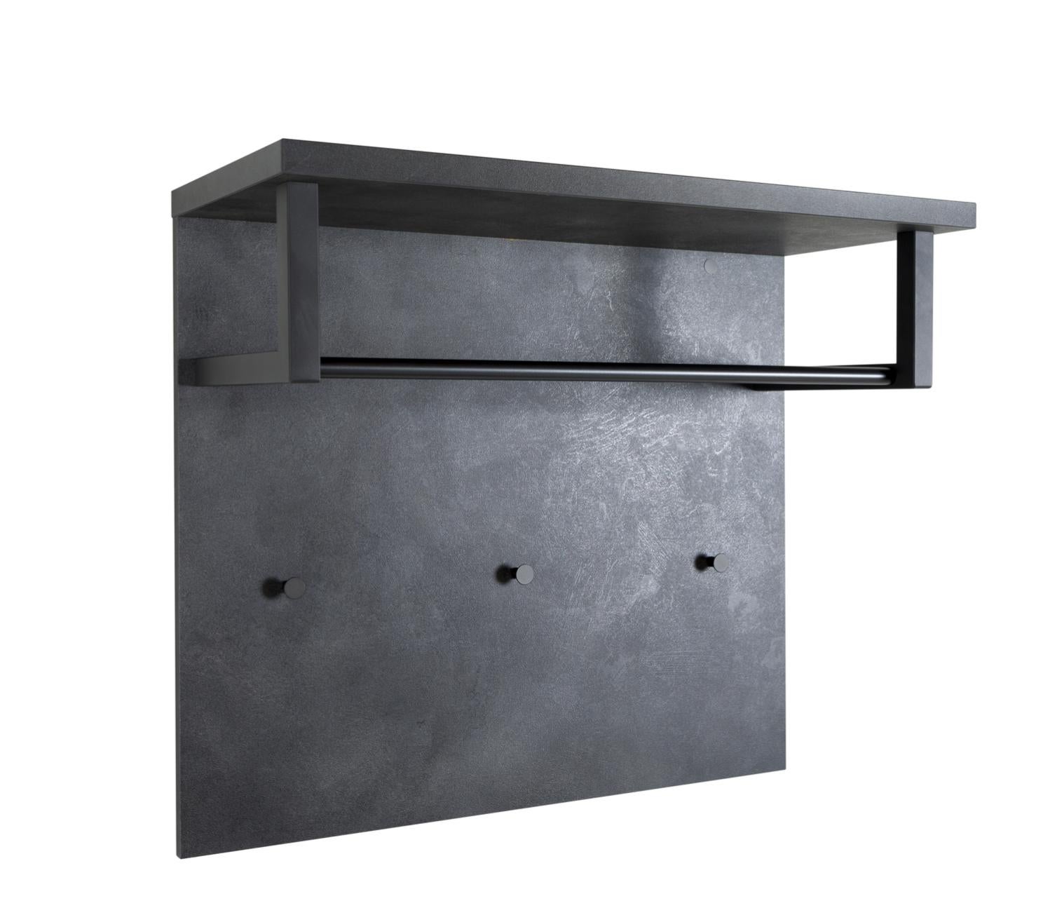 COMPOSAD | Set di 3 Cubi Linea VITTORIA, Set di 3 Mensole da Muro Cubi Arredo, Cubi da Parete, (LxAxP) 35x35x28 cm, Colore Grigio Tadao, Made in Italy | Leroy Merlin