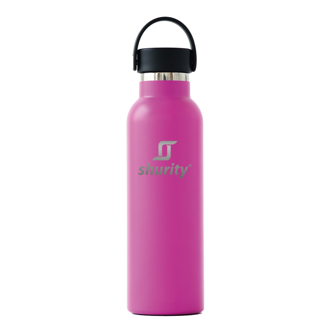 Jumbear, Borraccia ermetica in acciaio inossidabile isolato sottovuoto, con bocca larga e tappo con cannuccia, per fitness, palestra, attività all' aperto e sport, motivo dinosauri colorati, 0,6 l