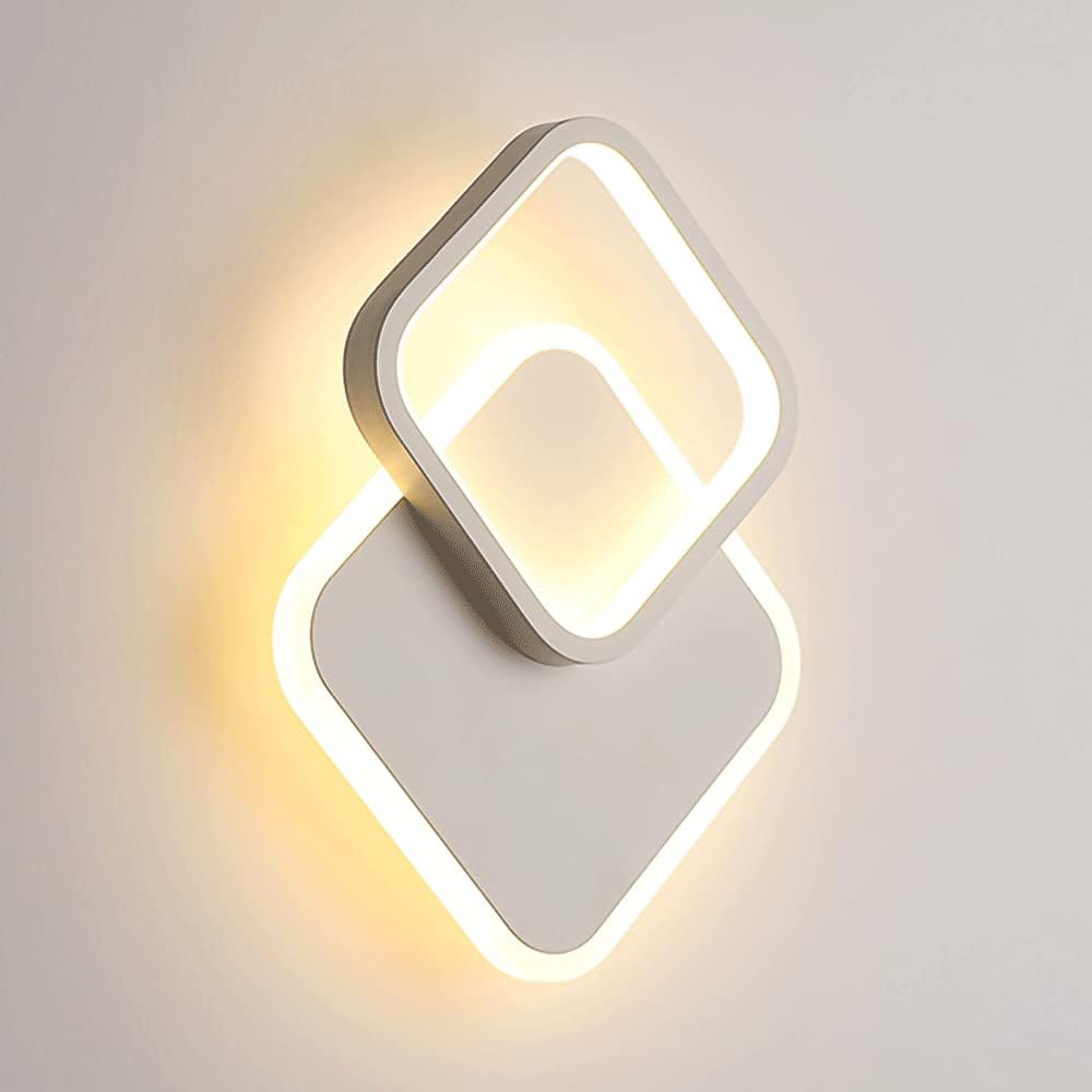 Applique Murale Led Aiskdan Blanc Carr S W K Lumi Re