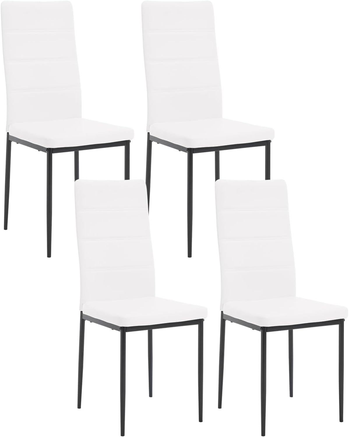4 Chaises De Salle à Manger – Style Campagne Française – Bois Massif Et Tissu – état Neuf