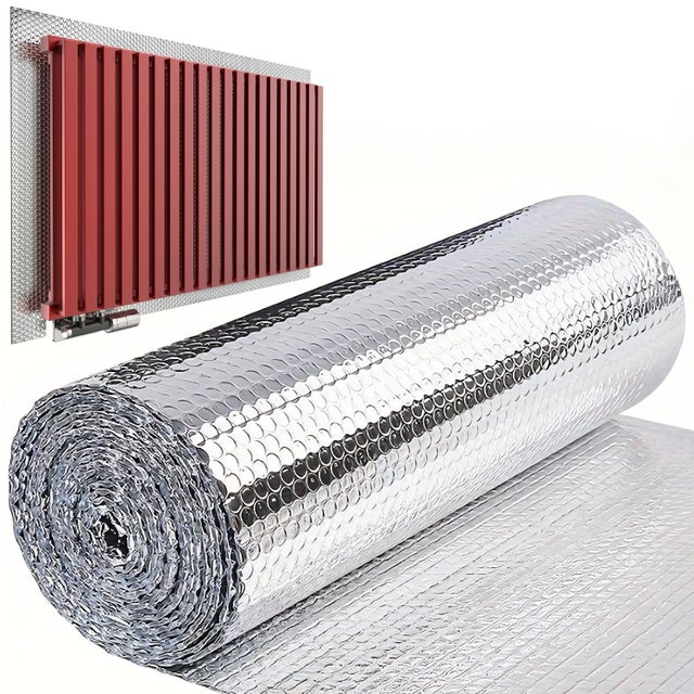 Pannello Isolante per Termosifoni, Isolante Termico e Termoriflettente per Radiatori e Tutta la Casa, Risparmio Energetico e Bollette 100x75 cm