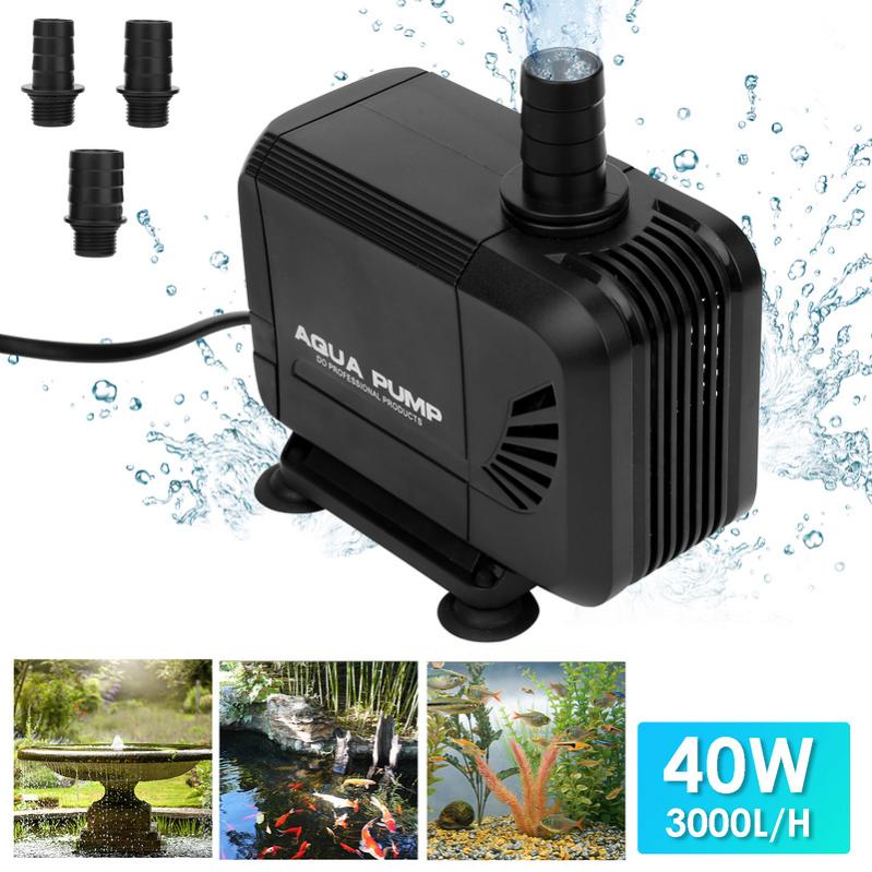 Mini Pompe à Eau Submersible 150L/H 2W Ultra Silencieuse Pour Aquarium Fontaine Et Étang