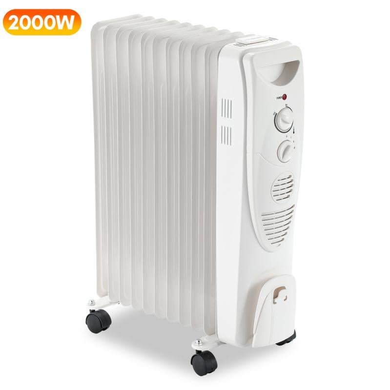 Radiateur électrique à Bain D'huile OCEANIC 3 Puissances (800/1200/2000W) - Neuf - Blanc
