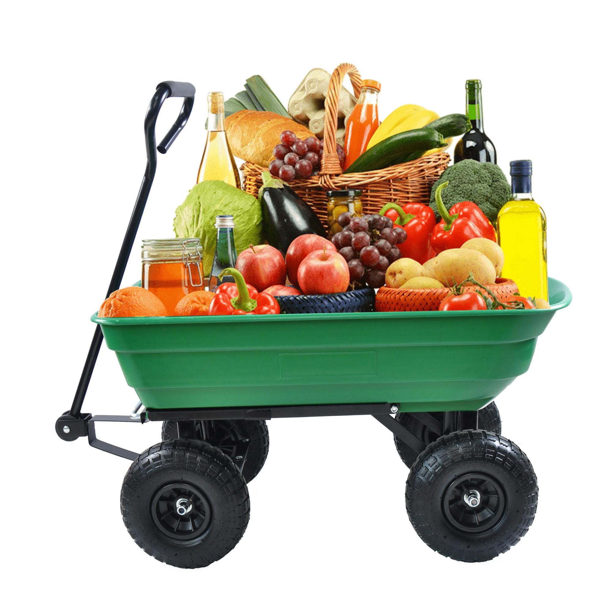 Eulenke Chariot de jardin Chariot de transport Chariot à bras pliable Chariot d'outillage Bleu Eulenke Chariot de jardin Chariot de transport Chariot à bras pliable Chariot d'outillage Bleu