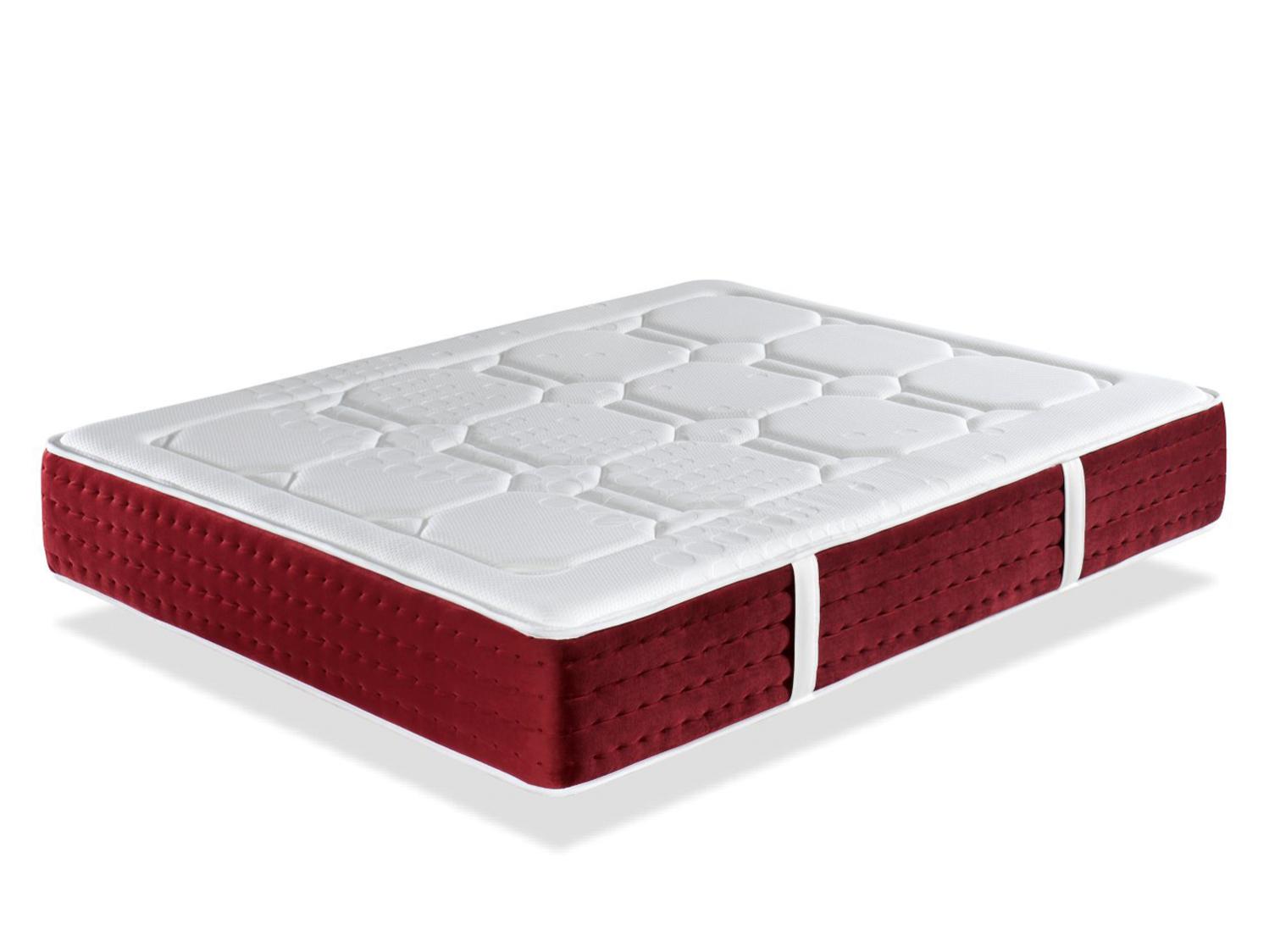 Colchon muelles ensacados 100x200 spring premium, altura 31 cm, viscoelastica. 7 zonas de confort