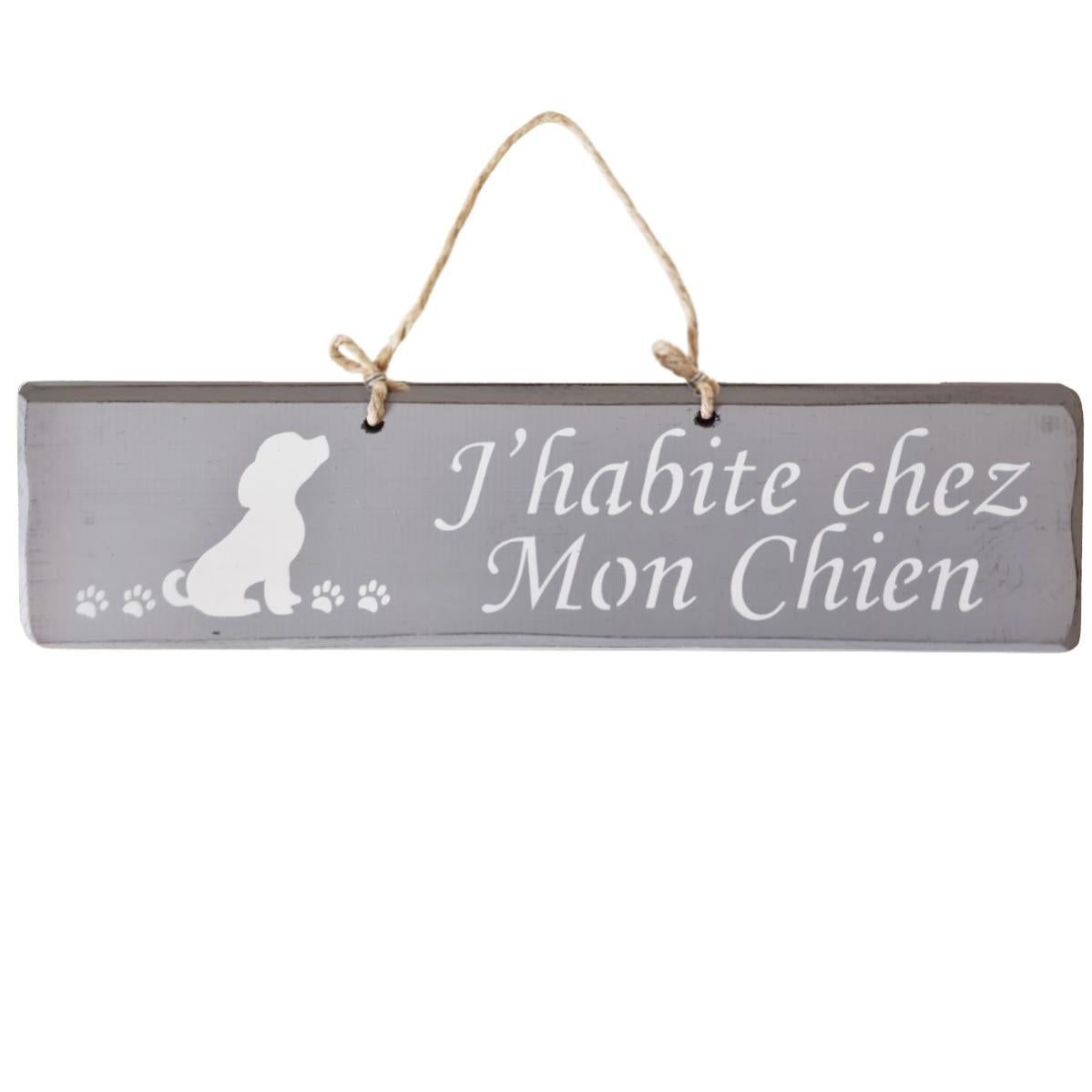Plaque de porte Un Whippet pourri gâté vit ici ! Un chien