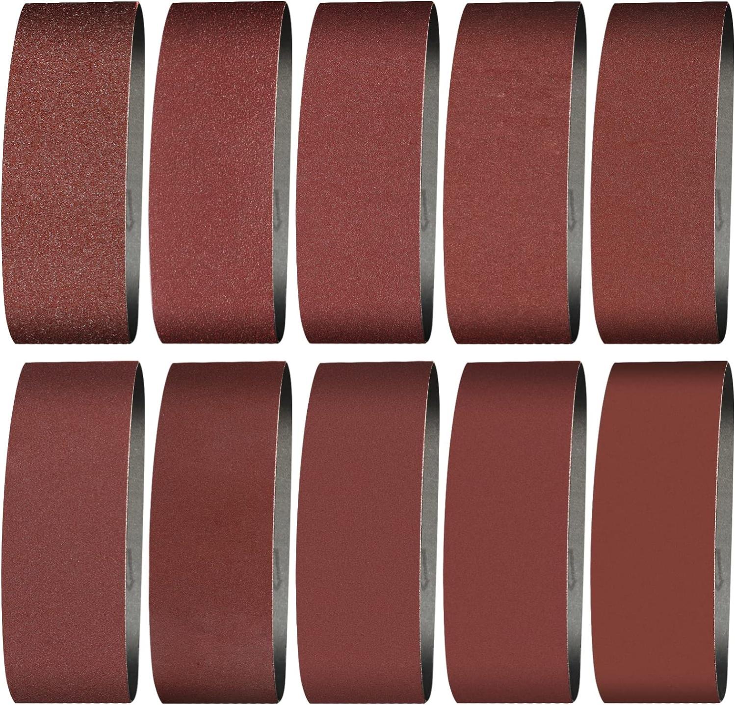 Nastro Abrasivo In Tela 910 X 100 Mm Gr80-120 In Offerta - 13