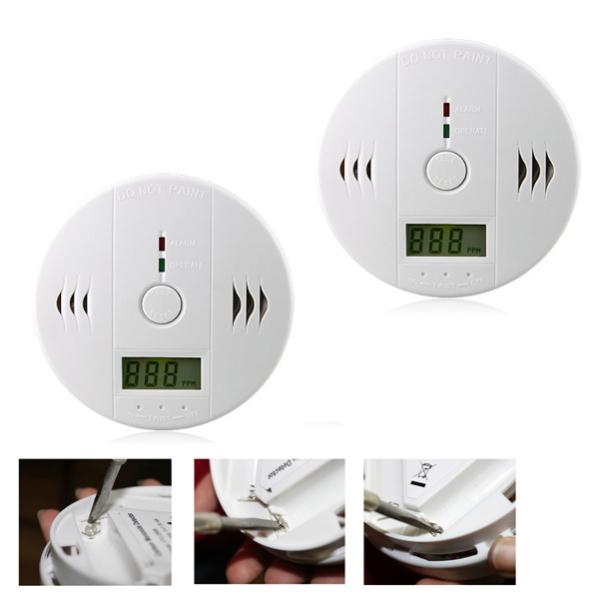 Rilevatore Di Fumo E Incendio Kupu 10 - Batteria 10 Anni, 85 DB, Piccolo E Leggero - Bianco