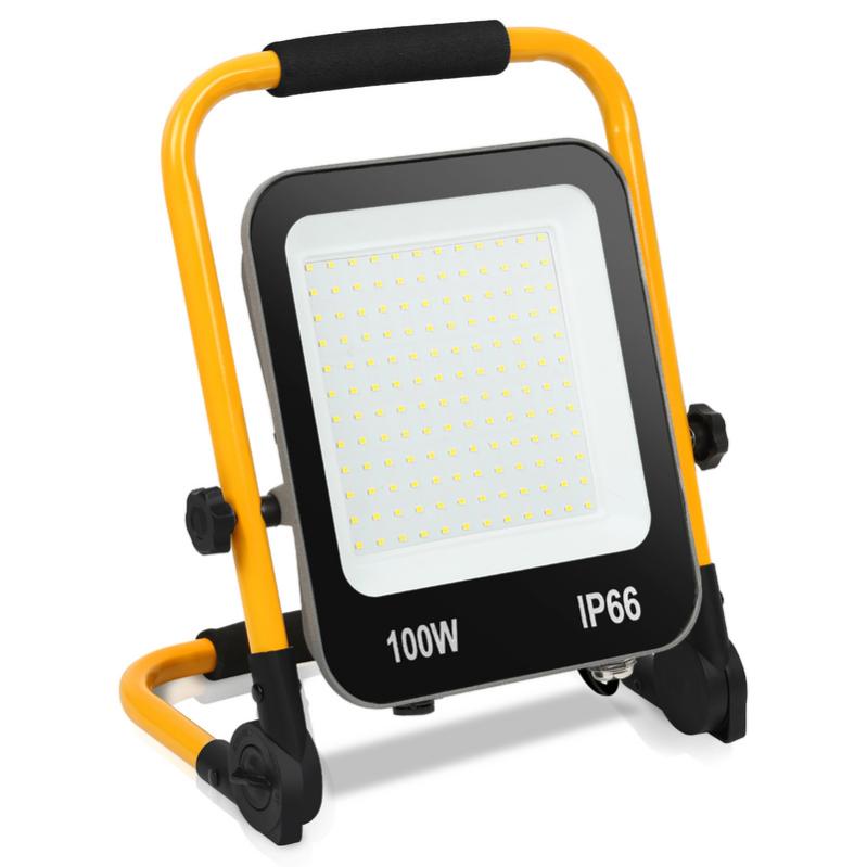 Luce Lavoro Impermeabile IP66 Faretto Da Costruzione A LED Pieghevole Da 30 W Con Cavo 1M80|Eclairage Faretto LED