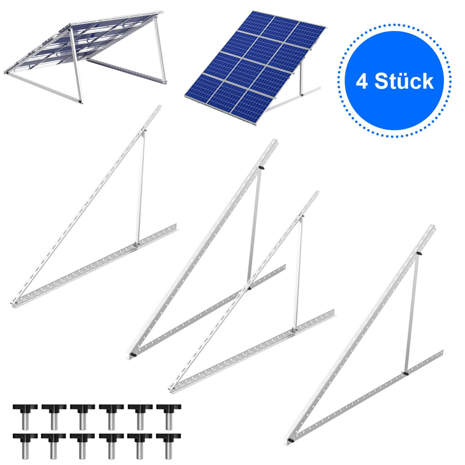 Staffa Per Pannelli Solari Enjoy Solar - Alluminio 670 Mm, Per Camper, Caravan E Barche