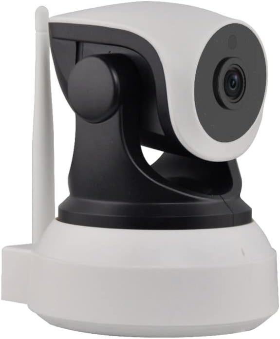 Codnida 5MP Telecamera Wi-Fi Esterno/Interno 2.4/5Ghz, IP Videocamera Esterno con 24/7 Registrazione, 360°, Rilevamento del Movimento, Visione Notturna a Colori, IP66, Nero, Compatibile con Alexa