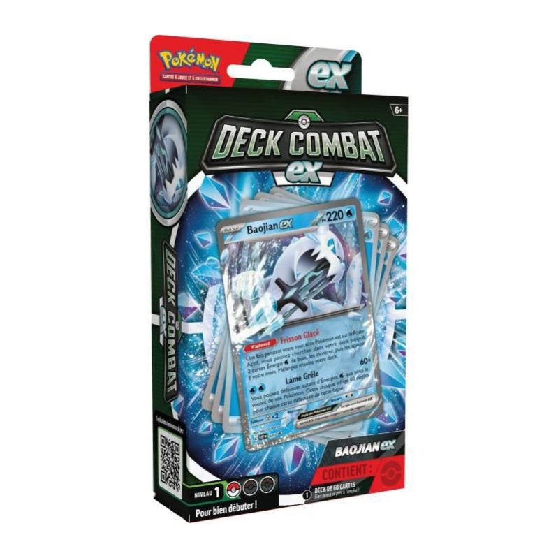 Pokémon Deck De Combat - Baojian-ex Ou Forgelina-ex (aléatoire) - Jeu De Cartes à Collectionner Version Française